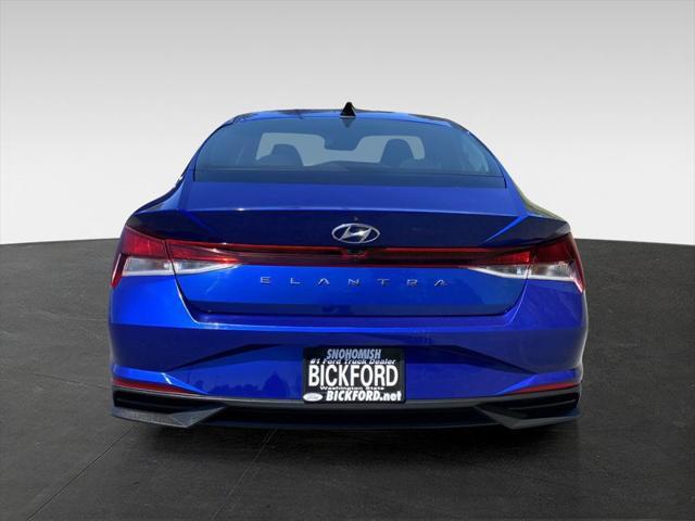 used 2021 Hyundai Elantra car, priced at $18,744