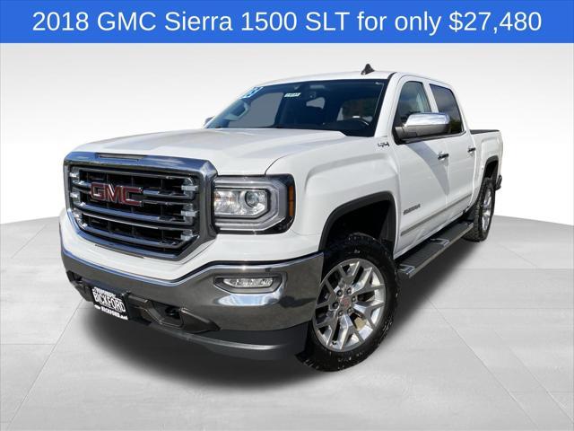 used 2018 GMC Sierra 1500 car, priced at $27,480