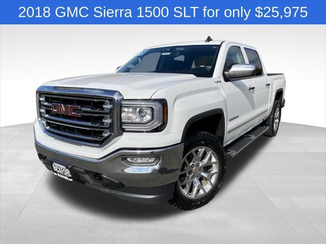 used 2018 GMC Sierra 1500 car, priced at $25,975