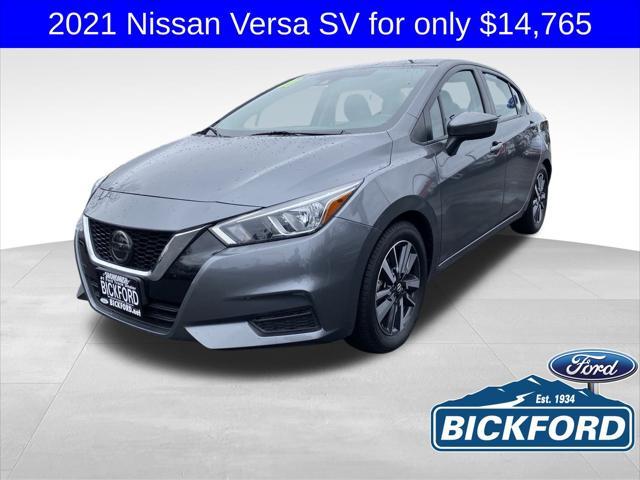 used 2021 Nissan Versa car, priced at $14,765