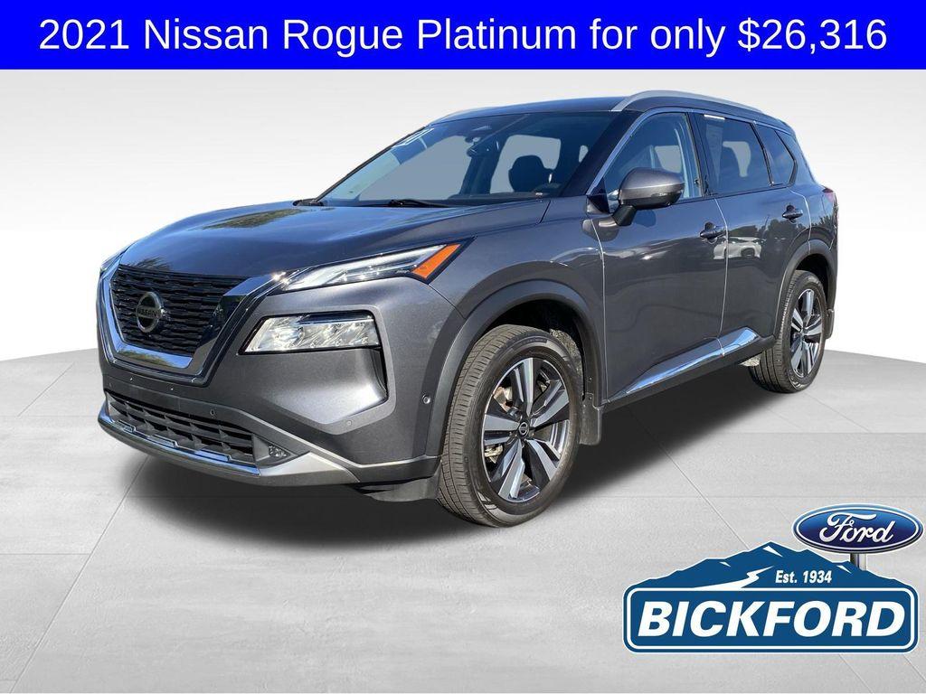 used 2021 Nissan Rogue car, priced at $26,316