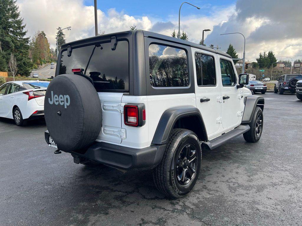 used 2020 Jeep Wrangler Unlimited car, priced at $26,973