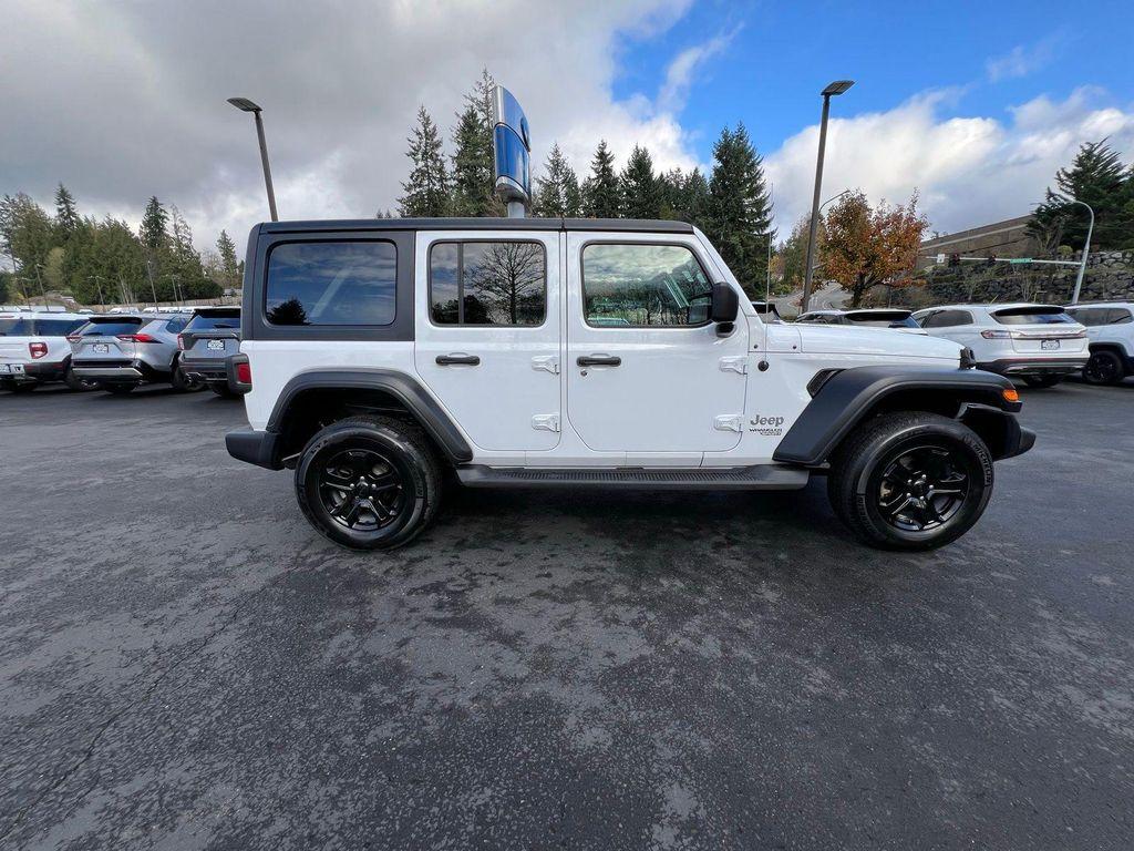 used 2020 Jeep Wrangler Unlimited car, priced at $26,973