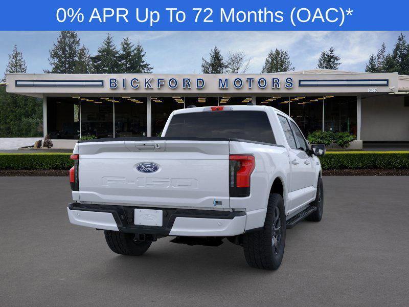 new 2025 Ford F-150 Lightning car, priced at $65,714