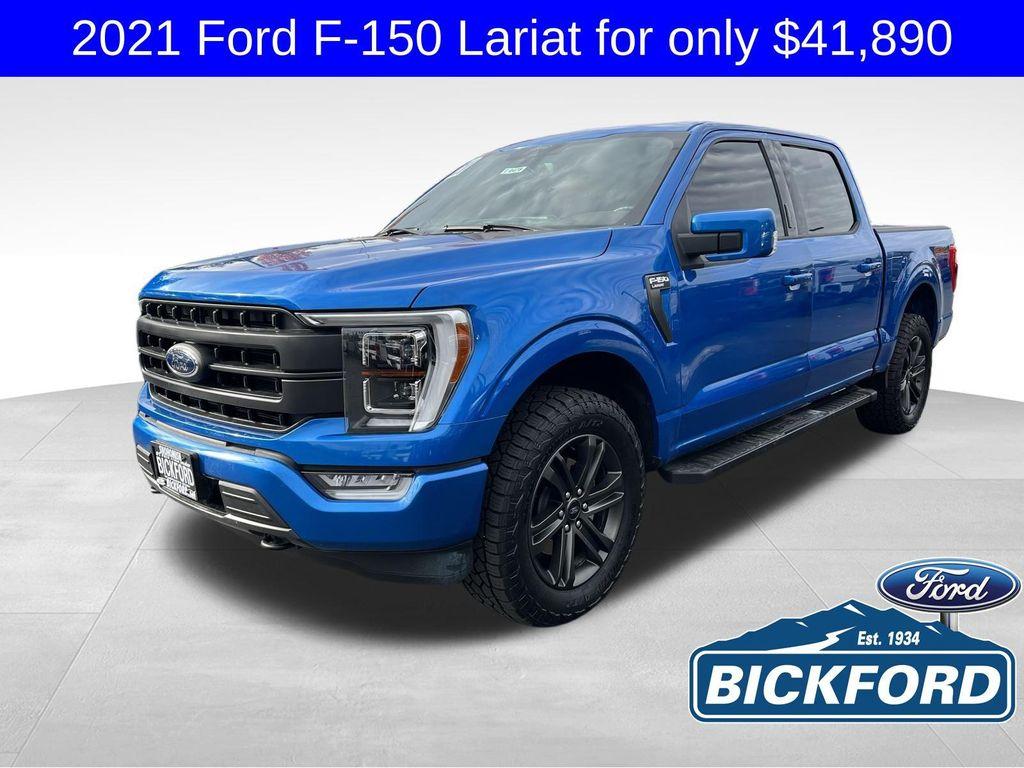 used 2021 Ford F-150 car, priced at $41,890