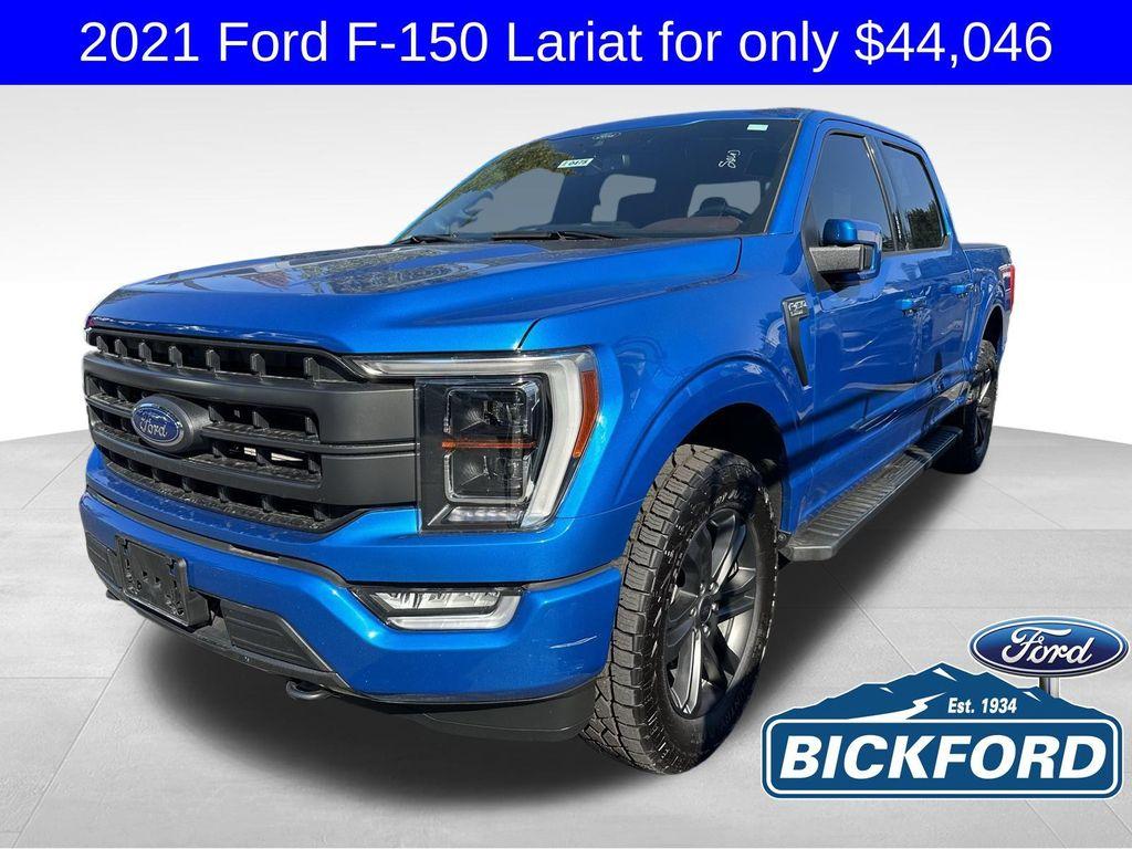 used 2021 Ford F-150 car, priced at $44,046