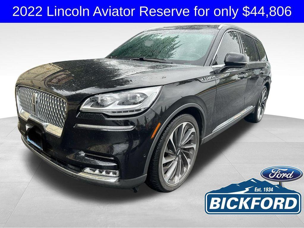 used 2022 Lincoln Aviator car, priced at $44,363