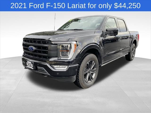 used 2021 Ford F-150 car, priced at $44,250