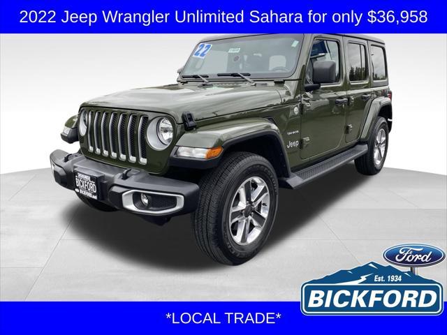 used 2022 Jeep Wrangler car, priced at $36,958