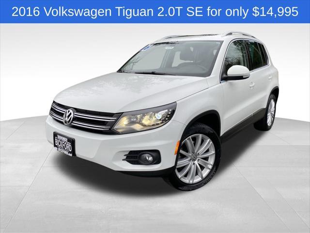 used 2016 Volkswagen Tiguan car, priced at $14,995