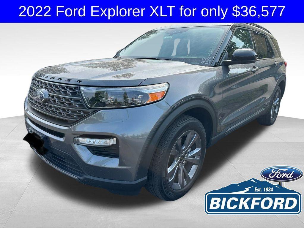used 2022 Ford Explorer car, priced at $34,814