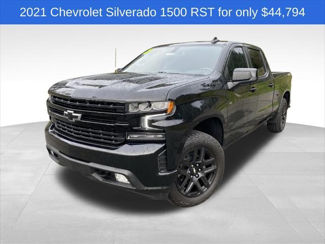 used 2021 Chevrolet Silverado 1500 car, priced at $44,794