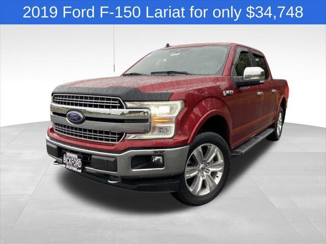 used 2019 Ford F-150 car, priced at $34,748