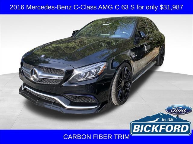 used 2016 Mercedes-Benz AMG C car, priced at $31,987