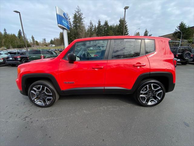 used 2021 Jeep Renegade car, priced at $17,355