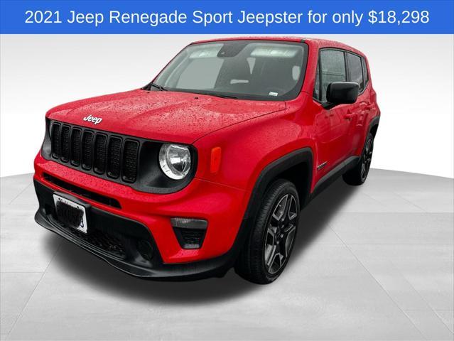 used 2021 Jeep Renegade car, priced at $18,298