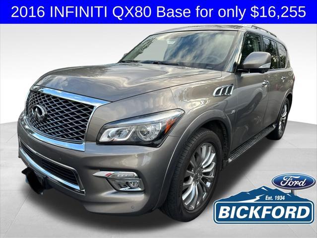 used 2016 INFINITI QX80 car, priced at $16,255
