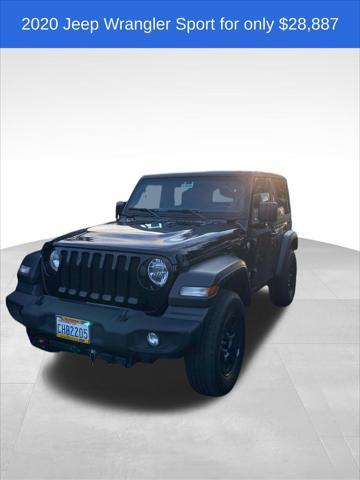 used 2020 Jeep Wrangler car, priced at $28,887