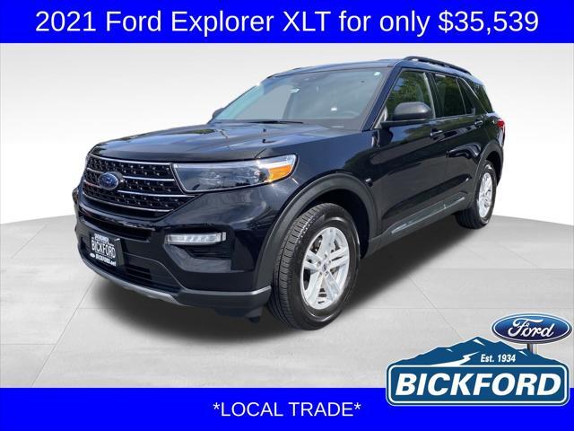 used 2021 Ford Explorer car, priced at $36,477