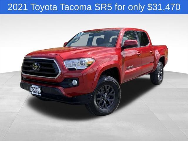 used 2021 Toyota Tacoma car, priced at $31,470