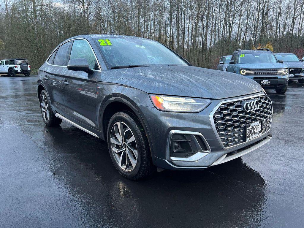 used 2021 Audi Q5 car, priced at $24,498