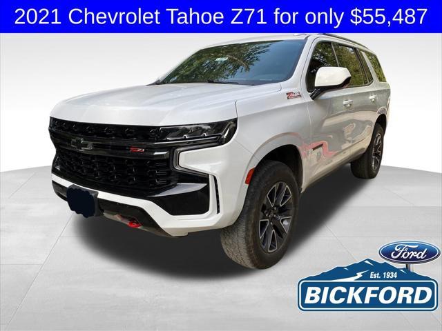 used 2021 Chevrolet Tahoe car, priced at $55,487