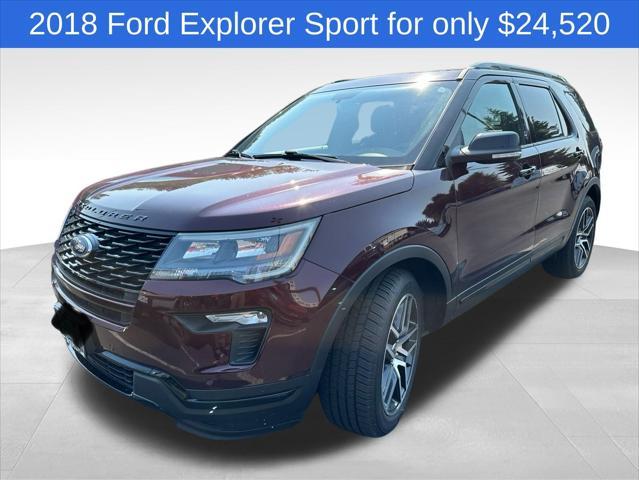 used 2018 Ford Explorer car, priced at $24,520