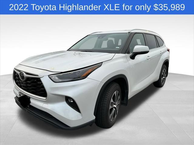 used 2022 Toyota Highlander car, priced at $35,978