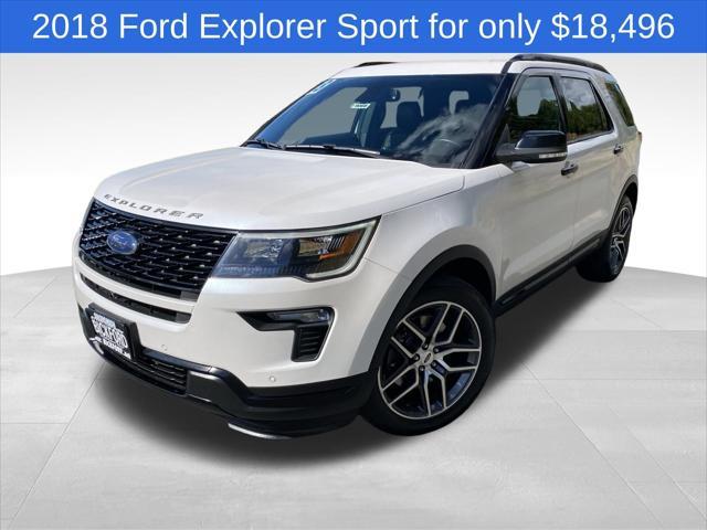 used 2018 Ford Explorer car, priced at $18,496