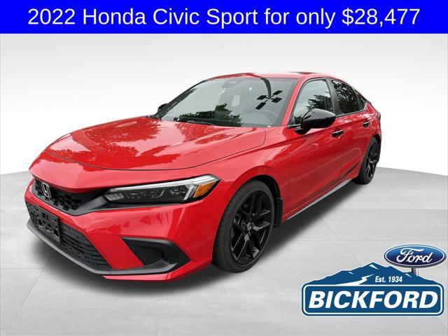 used 2022 Honda Civic car, priced at $28,477