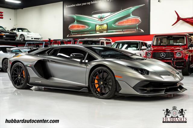 used 2020 Lamborghini Aventador SVJ car, priced at $725,000