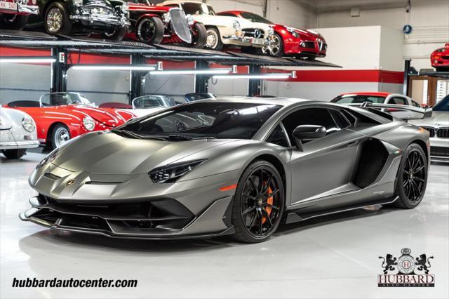 used 2020 Lamborghini Aventador SVJ car, priced at $725,000