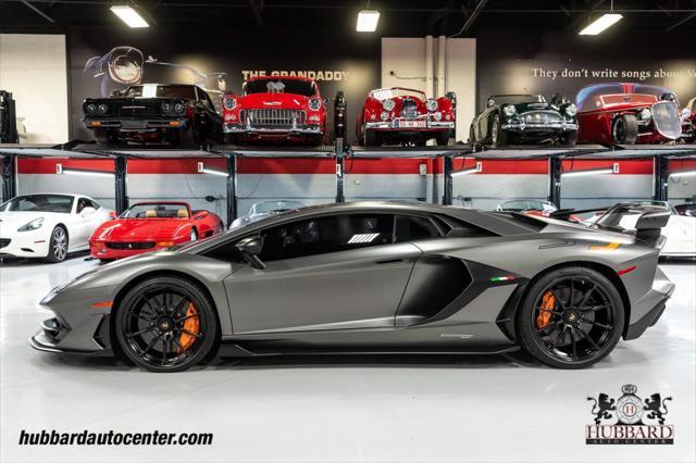 used 2020 Lamborghini Aventador SVJ car, priced at $725,000