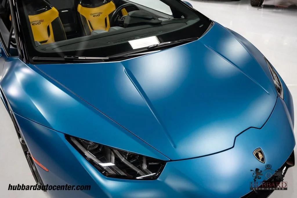 used 2020 Lamborghini Huracan EVO car, priced at $289,000