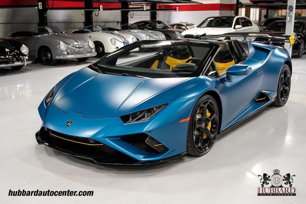 used 2020 Lamborghini Huracan EVO car, priced at $289,000