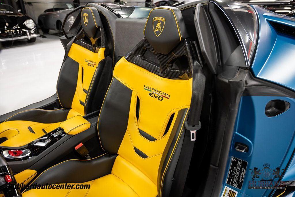 used 2020 Lamborghini Huracan EVO car, priced at $289,000