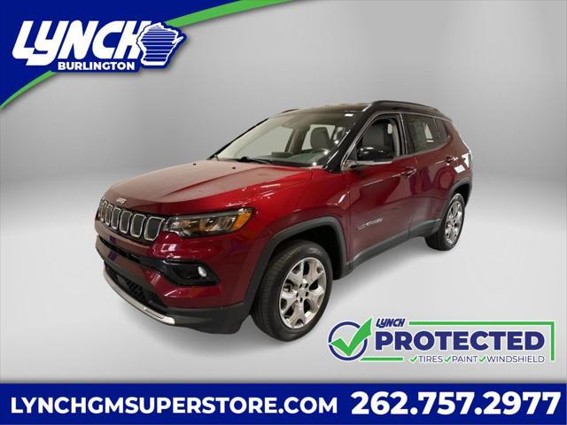 used 2022 Jeep Compass car, priced at $26,415