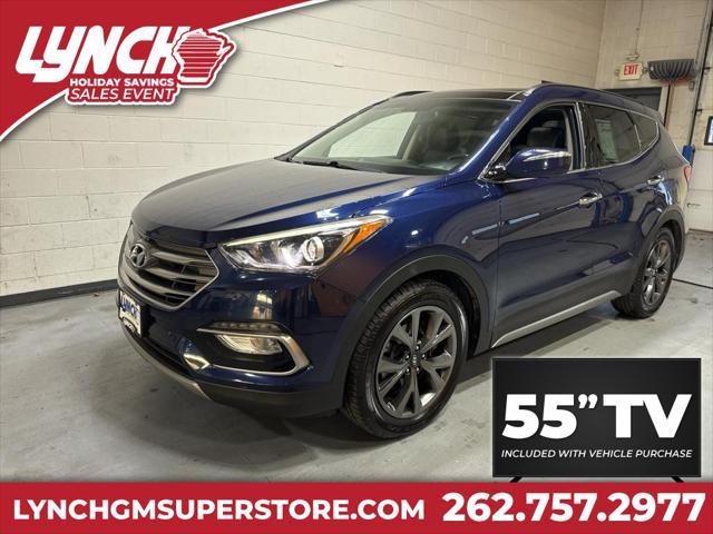 used 2018 Hyundai Santa Fe Sport car, priced at $13,190