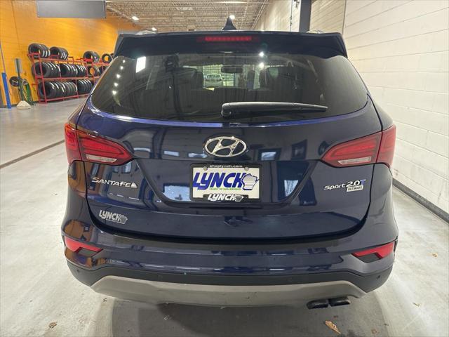 used 2018 Hyundai Santa Fe Sport car, priced at $13,190