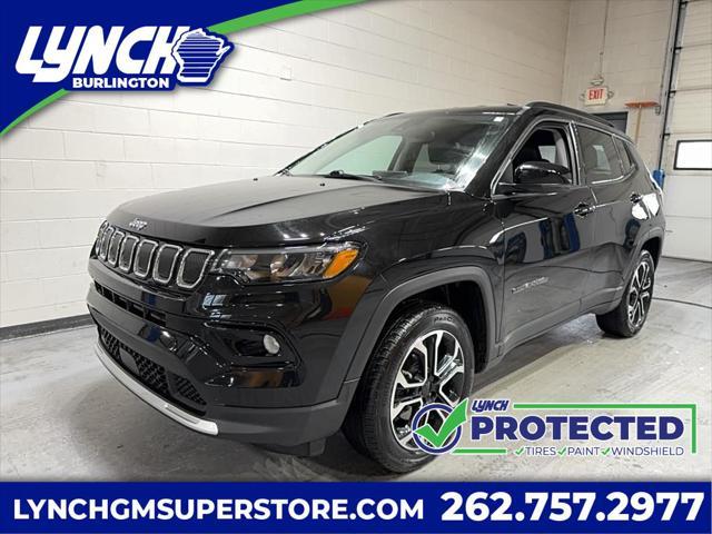 used 2022 Jeep Compass car, priced at $22,390