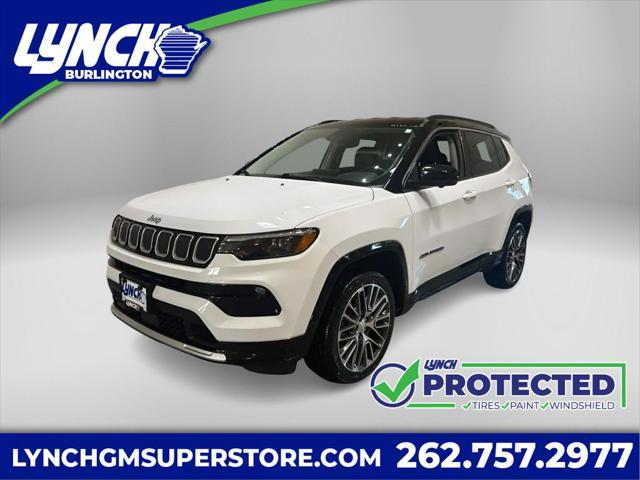 used 2022 Jeep Compass car, priced at $21,790