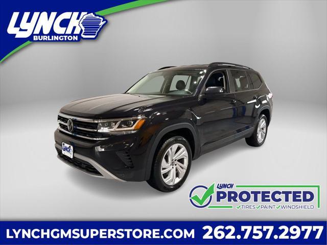 used 2021 Volkswagen Atlas car, priced at $27,795