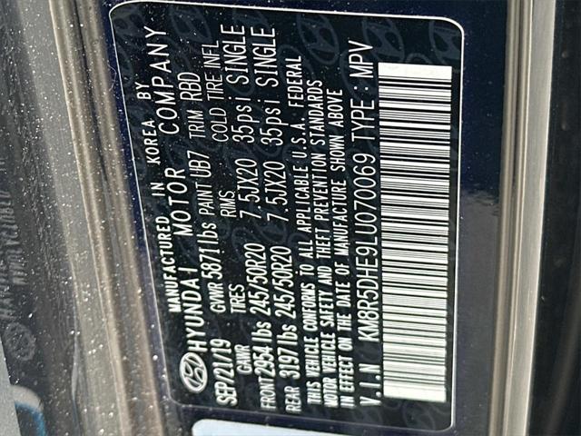 used 2020 Hyundai Palisade car, priced at $26,250