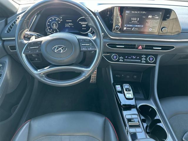 used 2020 Hyundai Sonata car, priced at $15,500