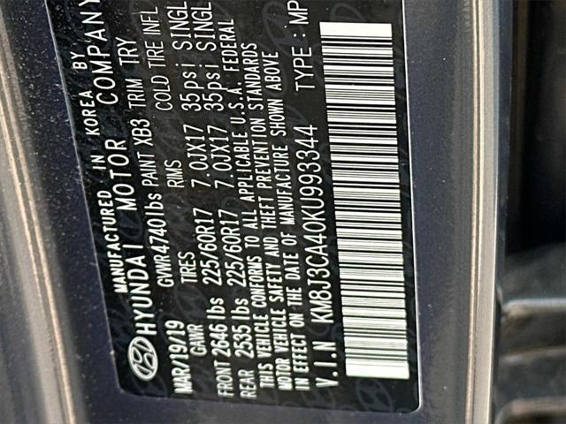 used 2019 Hyundai Tucson car, priced at $14,500