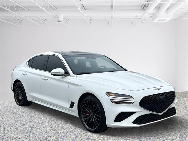 used 2022 Genesis G70 car, priced at $34,000