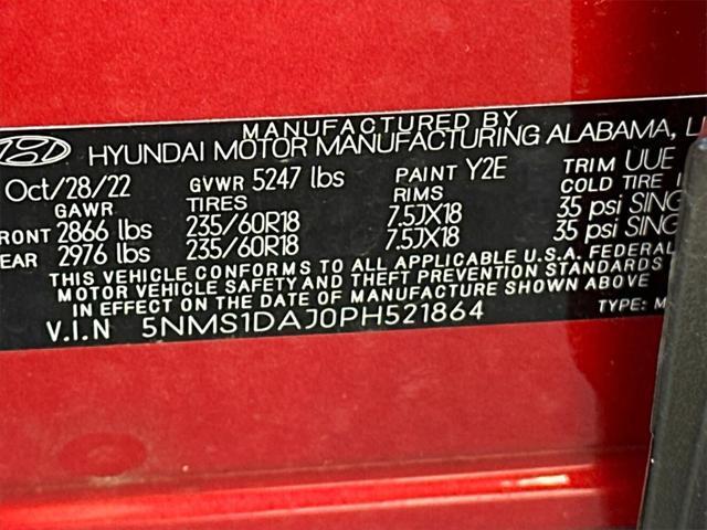 used 2023 Hyundai Santa Fe car, priced at $24,000