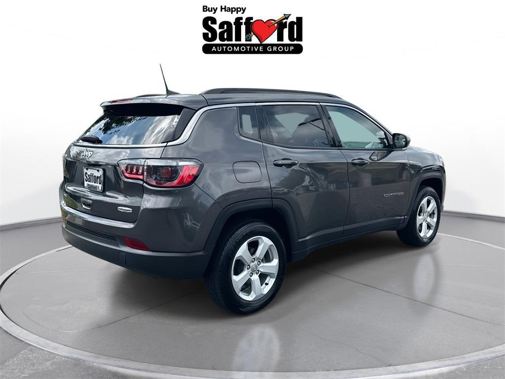 used 2021 Jeep Compass car, priced at $17,500
