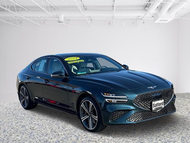 used 2024 Genesis G70 car, priced at $40,500