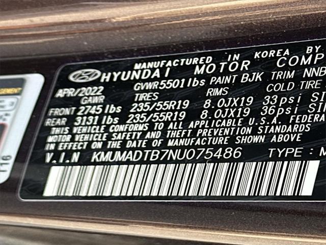 used 2022 Genesis GV70 car, priced at $37,000